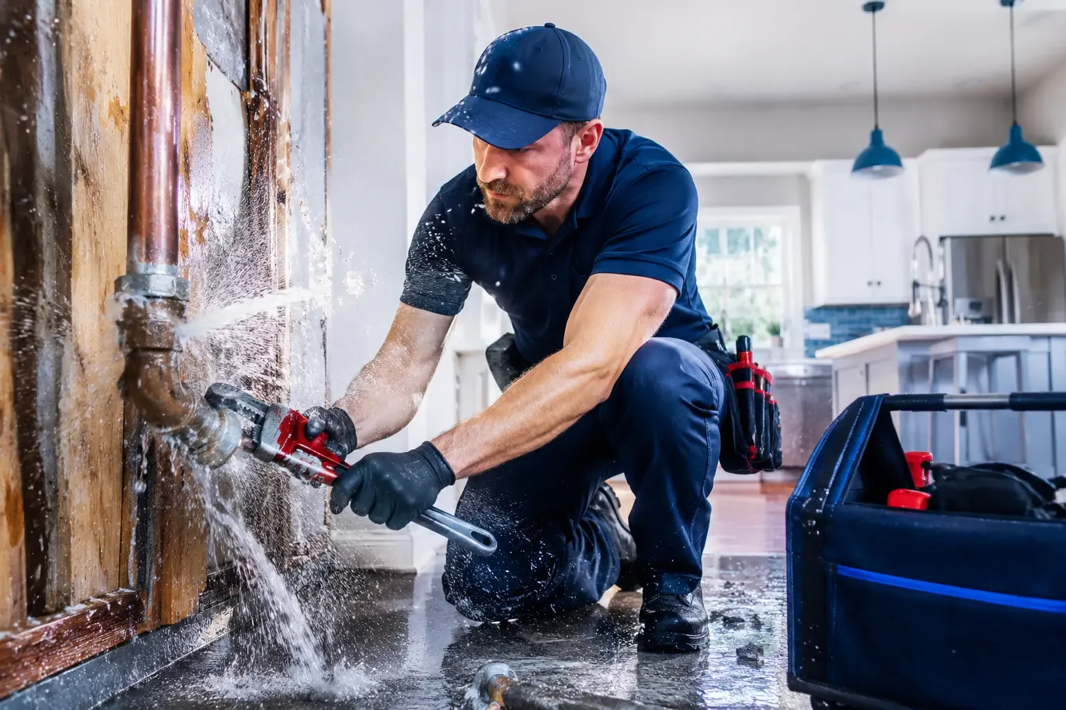 Local emergency pipe repair professionals in Withams, VA